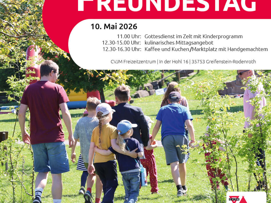 Am 10. Mai ist Freundestag!