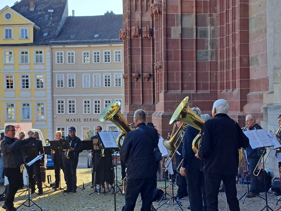 Einladung zur Bläserserenade in Wetzlar